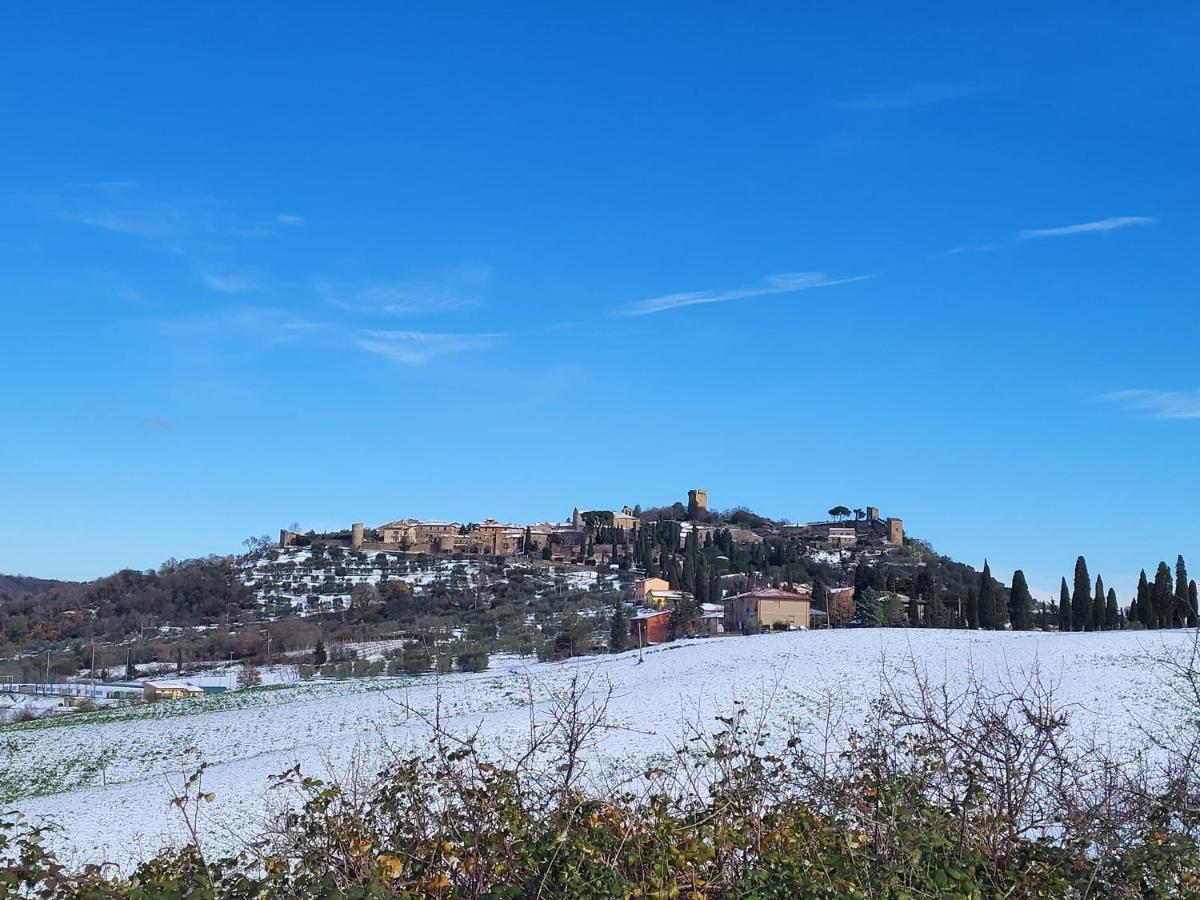 Dimora In San Quirico D'Orcia Lägenhet Exteriör bild