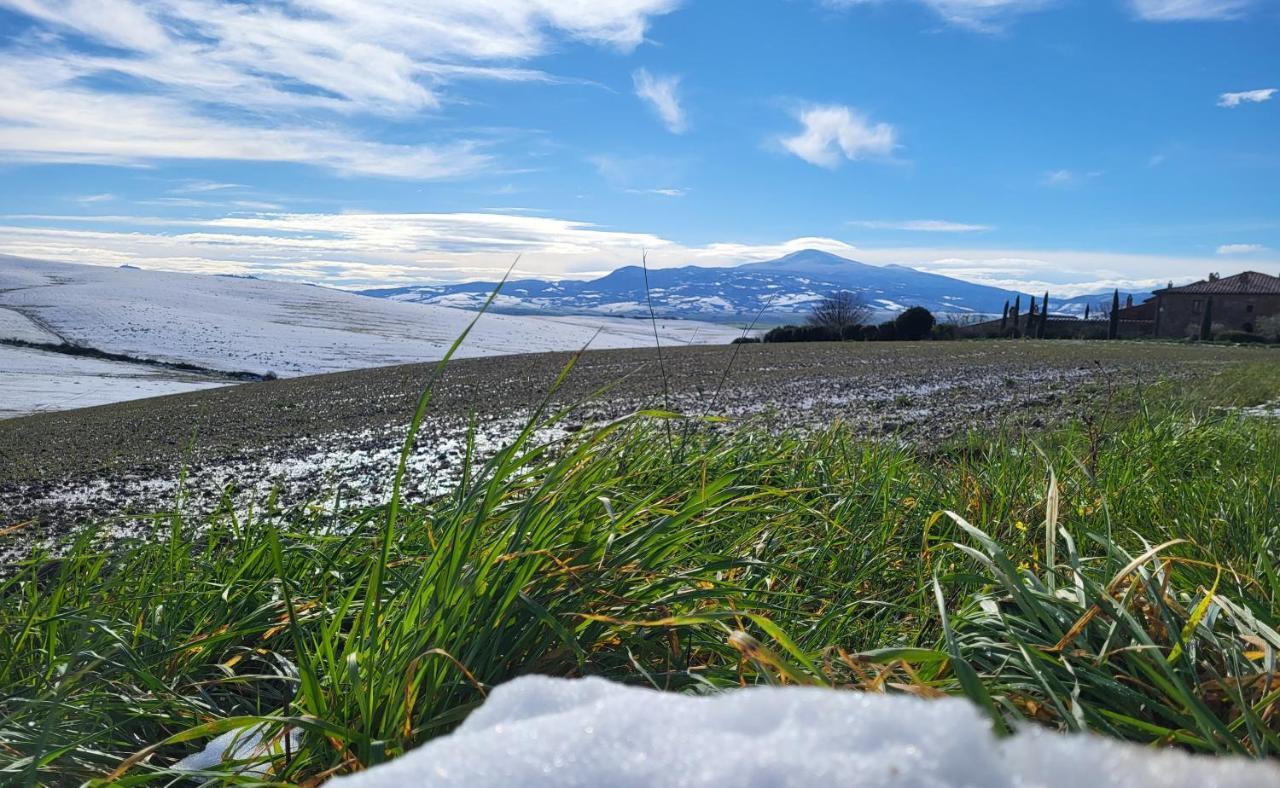 Dimora In San Quirico D'Orcia Lägenhet Exteriör bild