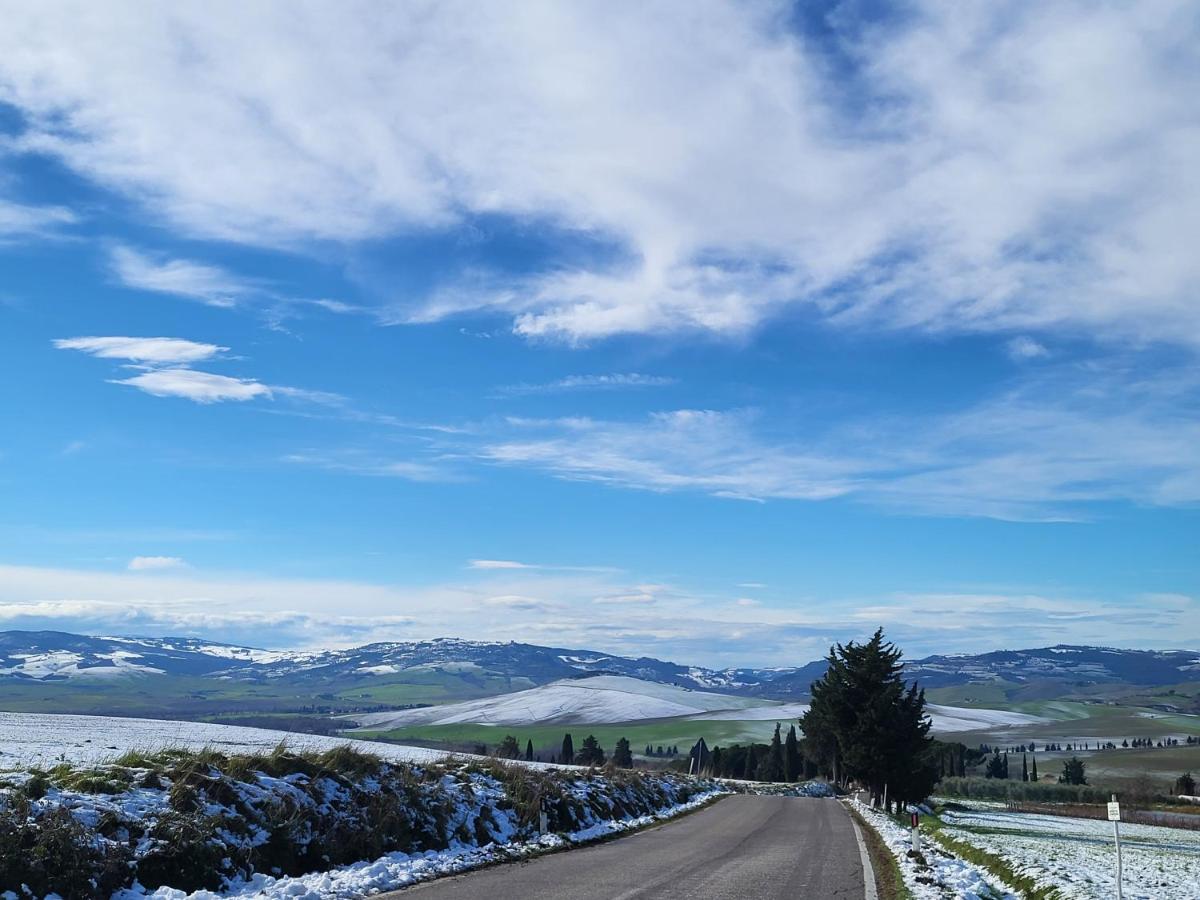 Dimora In San Quirico D'Orcia Lägenhet Exteriör bild