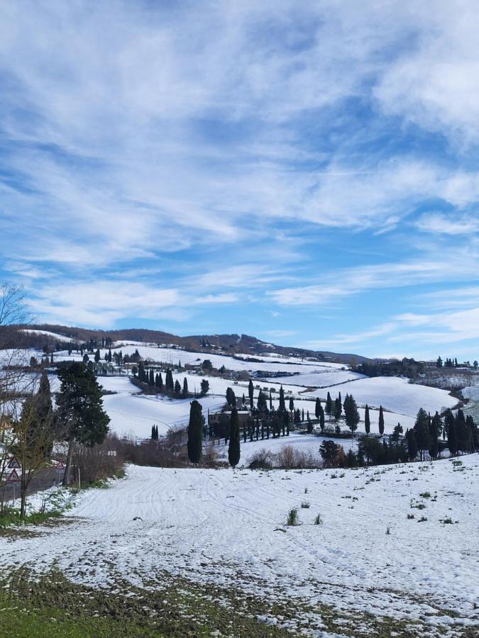 Dimora In San Quirico D'Orcia Lägenhet Exteriör bild
